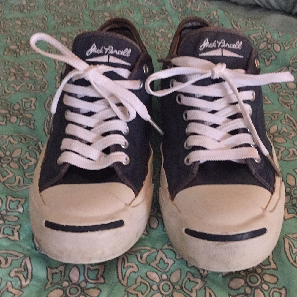 BLUE CONVERSE/JACK PURCELL “Fishead” CHUCKS